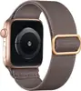 Adecuado para Correa de Apple iWatch Trenzada de Nylon Elástica Hebilla Deslizante Bucle Ultra2 Correa de Apple Watch