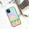 Capa de telefone alienígena fofa de monstro de desenho animado para iPhone15 aplicável