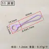 Llavero de Anillo Llavero para Llaves de Coche Pulsera Colgante Lanyard de Plástico Llavero Llavero Estilo Industrial