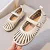 Nuevos Zapatos de Princesa de Cristal para Niñas, Estilo Nuevo de Alta Gama Otoño Temprano 2026, Zapatos de Cuero para Niña Pequeña, Sandalias Mary de Suela Suave