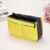 Bolsa de Maquillaje Original Portátil con Doble Cremallera, Bolsa Organizadora para Artículos de Tocador y Almacenamiento, Bolsa Multifuncional de Forro Interior tipo Longchamp