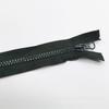 Atacado de fábrica 40-120 cm resina cauda aberta zíper jaqueta jaqueta única aba aberta puxar zíper aberto