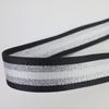 Suministro directo de fábrica de correas para bolsos, cinturones, ropa, zapatos y sombreros, accesorios decorativos, con cintas doradas y plateadas de 38/50 mm.