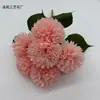 Cebolinha artificial de 7 cabeças, Flor de seda crisântemo bola de 7 pontas, Decoração de casa, Flores artificiais, Arranjo de casamento, Atacado de comércio exterior, Venda quente transfronteiriça