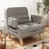 Sofá-Cama Dobrável Individual ou para Várias Pessoas Tecido Removível e Lavável Apartamento Pequeno Quarto Sala de Estar Sofá Preguiçoso Sofá Multifuncional