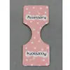 Tarjetas Plegables para Collares de Cartulina Blanca al por Mayor en Stock, Tarjetas de Exhibición para Empaquetar Colgantes de Cadena para Suéteres, Tarjetas para Joyería de Plata S925