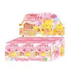 Nueva caja ciega de oso roncando flocado tide play creativa adorable adornos de escritorio regalo decorativo para niñas venta al por mayor