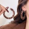Colección~ Pendientes Estilo Retro Melard Yadan Estampado Leopardo 2024 Más Vendidos de Gama Alta Únicos para Otoño e Invierno