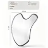 Tabla de Masaje de Acero Inoxidable, Raspador Facial de Belleza para Ojos, Herramienta para Despejar Meridianos, Raspador Facial Calmante de Uso General, Venta al por Mayor
