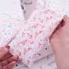 Bolsa pequena e fresca para óculos bolsa para óculos de sol couro fecho automático bolsa de armazenamento Bolsa simples para óculos de miopia pu em estoque