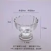 Vela Aromática de Vidrio Creativa DIY Coreana Portavelas Escandinavo Simple de Cera de Soja Taza Esmerilada Vela de Cera de Gel Jade
