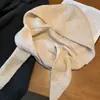 Cachecol de Outono e Inverno Tudo-em-Um Novo Estilo Feminino Cachecol com Capuz Xale Chapéu de Lã Tricotado Balaclava