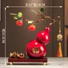 Enfeites de Cerâmica Esmaltada em Forma de Cuia Novo Estilo Chinês Sala de Estar Escritório Decoração Presentes de Inauguração Fábrica de Origem