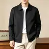 Chaqueta Ejecutiva de Negocios para Hombre Estilo Old Money Modelo Nuevo Primavera/Otoño 2026 Cuello Solapa Color Sólido Casual Abrigo Versátil