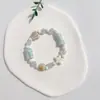 Pulsera de Cerámica Jingdezhen Nueva Pulsera de Cerámica Estilo Chino Joyería Hecha a Mano Cuerda Estilo Tíbet Puesto de Pulseras Jingdezhen