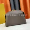 Fornecimento Atacadista de Comércio Exterior, Bolsa Cosmética de Concha Compacta, Bolsa de Mão Conveniente e Simples, Bolsa de Mão Feminina em Couro Genuíno, Necessaire