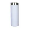 Copo Térmico Reto de Aço Inoxidável 20oz com Impressão Air Dye, Copo de Café Slim, Personalizável com Logo, Atacado