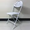 Silla plegable de plástico con respaldo multiusos comercio exterior en forma de abanico silla plegable de sol respaldo de abanico tornillo remache silla