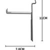 Ganchos para Garaje Sistema de Almacenamiento Personalizado para Pared Herramientas de Jardín Bicicleta Ganchos Metálicos Resistentes para Colgar Moderno Minimalista