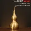 Calabaza de Cobre Adornos Completamente de Cobre Colgante de Chismes Latón Tapa Abierta Hueco Hogar Sala de Estar Dormitorio Hu Hu Hu Artesanía