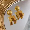 Pendientes Vintage de Segunda Mano Aguja de Plata Plisado Corazón Rojo Pendientes de Metal Pendientes Personalizados Retro Fabricante Venta al por Mayor