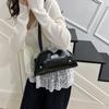 Estilo Coreano Nicho Versátil Portátil Bolso Concha de Mujer 2025 Nueva Moda Simple Para Ir al Trabajo Estilo Occidental Un Hombro Axilar
