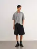 Camisa Polo Texturizada de Manga Corta Estilo Old Money para Hombre Verano Retro Americano Camiseta de Punto con Cuello Camisa de Manga Media Corte Limpio