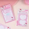 Joytop Serie de Fresas Hello Kitty - Notas Adhesivas Largas