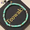 Venta Caliente Europeo y Americano Transfronterizo Diez Tipos de Piedra Emperador Jade Chino Rueda de Jade Cuentas Espaciadoras Pulsera Diaria Versátil Pulsera Venta al por Mayor