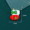 Serie de Navidad de Carnaval Dibujos Animados Interés Infantil diy Pegamento Crema Hecho a Mano Carcasa para Teléfono Móvil Horquilla Diadema Joyería Accesorios de Resina