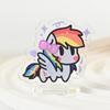Libro de Caperucita Roja con Pony de Dopamina Polly Periférico Mini Marca Niña Princesa Corazón Decoración de Escritorio Regalo
