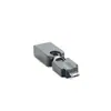Venta al por mayor de fábrica adaptador USB 2.0 hembra a mini mini5p macho 90 grados 180 grados 270 grados 360 grados giratorio
