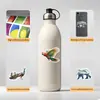 Pegatinas de graffiti de animales naturales 50 transfronterizas para vaso de agua, teléfono móvil, ordenador, equipaje, pegatinas decorativas impermeables al por mayor