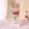 Buquê de Girassol Flor Artificial Rosa Flor Eterna Presente de Aniversário para Namorada Cravo Flor Seca Dia das Mães 520