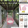 Patio Exterior Otoño 100% de descuento Silla Colgante Apilable Barra Horizontal Árbol Reja de Uvas Columpio Patio Interior Exterior Balcón Bambú