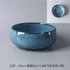 Tazón de cerámica creativo, tazón para el hogar, tazón para sopa, tazón para verduras, plato para sopa de fideos, plato para ensalada, tazón para refrigerios, tazón de red roja, tazón de color sólido