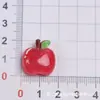 Diapositivas para zapatos serie de frutas de resina, estilo dulce de verano tipo gelatina, extraíbles y combinables libremente para decoración de zapatos con agujeros