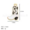 Pulsera Colgante Pequeño de Vaquero Occidental Collar Accesorios de Joyería DIY Pintura al Óleo Caballo Sombrero Cabeza de Toro Botas Colgante de Gato