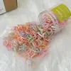2026 Scrunchie Espesso Gradiente de Verão Elástico Alto Faixa de Cabelo Moda Feminina Acessório de Cabelo para o Trabalho Corda de Cabelo Elástico de Cabelo