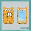 Tarjeta de acceso de autobús/metro creativa personalizada de Garfield de dibujos animados, con cordón largo tipo halter, tarjeta de estudiante de jardín de infancia