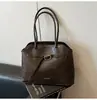 Bolsa Retro Esmerilada de Gama Alta para Mujer 2025 Nuevo Bolso de Hombro/Axila Versátil para el Trabajo de Moda Bolso Tote Pequeño Súper Popular