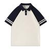 Camisa polo de algodão puro roupas de trabalho personalizadas uniforme de classe de aluno do ensino fundamental grupo de equipe construção de equipe camisa cultural lapela camiseta logo estampado