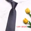 Corbata de color sólido en stock nueva corbata casual de negocios para hombre accesorios de traje 8 cm corbata hecha a mano fabricante de corbatas de color sólido