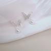 Gargantilla Estilo Chino Nuevo Moda Nacional Zhuang Zhou Meng Die Pulsera Collar Aretes Traje de Perlas Lujo Ligero Combinable Elegante Ins