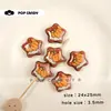 Cuentas de Estrella, Estrella de Cinco Puntas, Oso Panadero DIY Hecho a Mano Cuentas Sueltas, Materiales para Manualidades, Accesorios, Colgantes para Bolsos, Accesorios Lindos