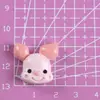 Acessórios DIY em resina da série Animal Story Head: Capa para celular com furo, remendo para sapatos, grampo de cabelo e acessórios para cabelo.