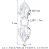 Cuentas Espaciadoras Pequeñas de Vajra y Mazo de Plata Esterlina S925, Accesorio para Pulsera Bodhi DIY de Herramienta Ritual Estilo Retro Chino Tíbet