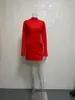 Vestido de Ajuste al Cuerpo Estilo Europeo y Americano Transfronterizo 2025, Vestido Elegante y Ceñido de Manga Larga para Mujer, Estilo Casual y Elegante para Vacaciones