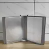 Soporte de Exhibición Magnético de Páginas Abatibles A4 10 Páginas Soporte de Documentos para Montar en Pared Carpeta para Hoja de Instrucciones de Operación de Taller Bolsa Insertable Transparente