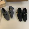 Zapatos Mary Jane de Moda Versátiles Estilo Chanel Camelia Modelo Nuevo Principios de Primavera 2026 Tacón Grueso Correa en T Metálica Tacones Altos